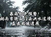 石门县暴雨,石门县暴雨预警
