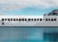 数字货币板块龙头股,数字货币龙头股2021