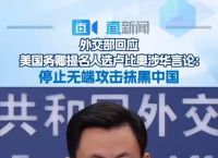 外交部回应美涉北极报告,外交部回应美击落中国无人飞艇
