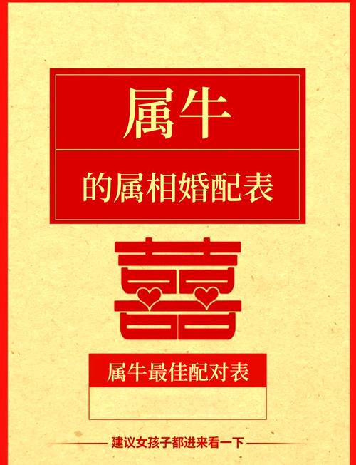 属牛女跟什么生肖配对最好呢