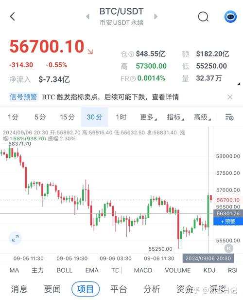 比特币最新行情走势图美元：实时分析与投资策略