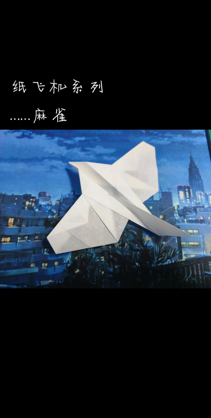 123纸飞机零式纸飞机,123纸飞机折纸最完美的纸飞机