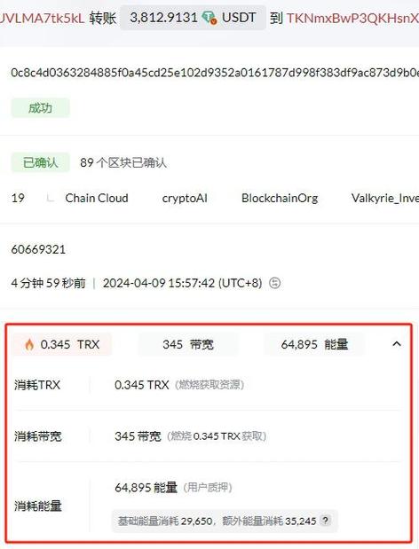 关于能量租赁会消耗trx吗的信息