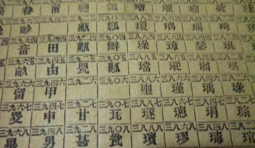 电报代码数字,电报数字对照表