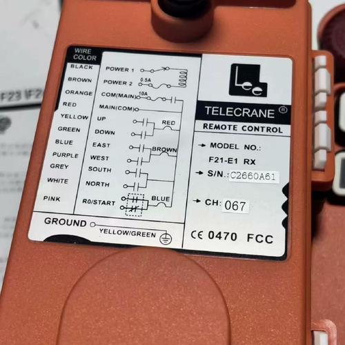 telecrane遥控器的讲解,telecrane f21e1rx遥控器接线图