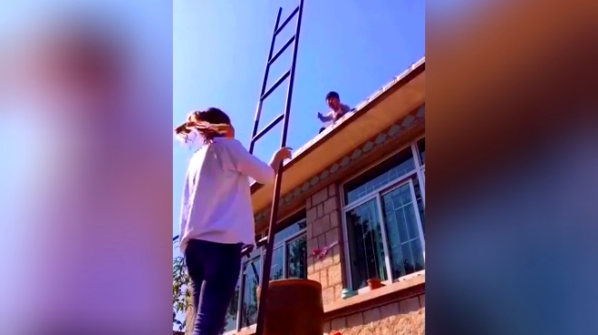 扛梯子的技巧,扛着梯子走的人读后感