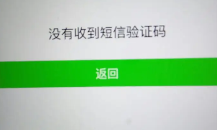 为何我收不到验证码,为何我收不到验证码呢
