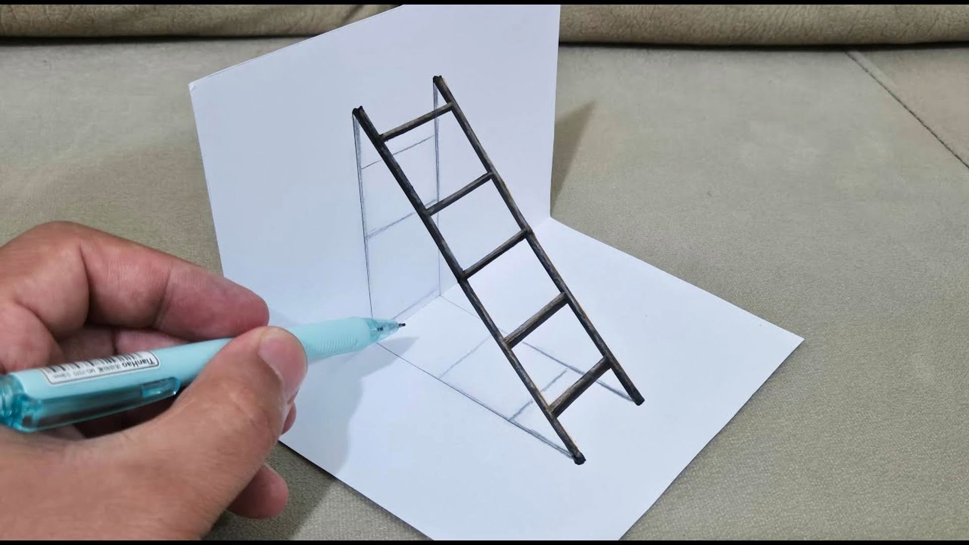 立体梯子画法图片大全,立体梯子画法图片大全集