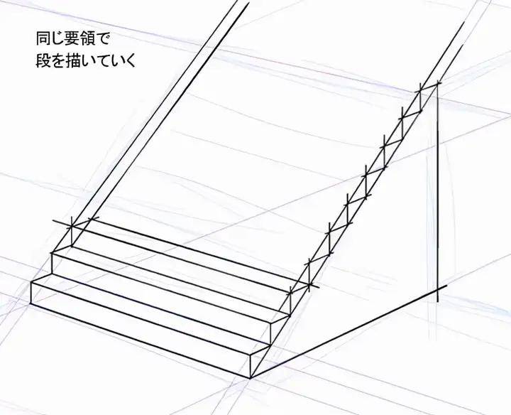 立体梯子画法图片大全,立体梯子画法图片大全集